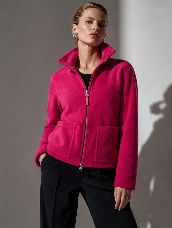 Escada Jackets & Blazers - ❤️ ESCADA SPORT VIRGIN WOOL CASHGORA ANGORA FLEECE JACKET, MEDIUM